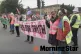 Seven people were arrested at RAF Lakenheath on Saturday during a peaceful protest against suspected plans to return nuclear weapons to the site