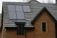 Solar panels on the roof of a property