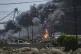 Smoke billows after drone strikes by the paramilitary Rapid Support Forces (RSF) targeted the northern port in the Red Sea city of Port Sudan, Sudan, May 6, 2025