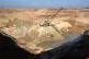 An ilmenite open pit mine is seen in a canyon in the central region of Kirovohrad, Ukraine, February 12, 2025