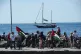 The Freedom Flotilla human rights organization Madleen boat is docked near Catania's harbor, Italy, June 1, 2025
