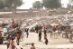 A Chadian camp for displaced people who fled violence in Darfur at the Chad-Sudan border, 2023