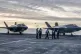F35 fighters on the flight deck of HMS Prince of Wales, the Royal Navy's flagship aircraft carrier, in Plymouth, Devon, ahead of an eight-month deployment to the Indo-Pacific region on Operation Highmast, April 24, 2025