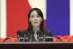 This photo provided by the North Korean government, Kim Yo Jong, sister of Kim Jong Un, delivers a speech during a national meeting against the coronavirus, in Pyongyang, North Korea, on August 10, 2022. Photo: Korean Central News Agency/Korea News Service via AP