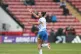 Brighton and Hove Albion's Nikita Parris celebrates her sides first goal during the Adobe Women's FA Cup Fifth Round match at The Poundland Bescot Stadium, Walsall, February 8, 2025