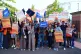 NHS resident doctors protest outside Royal Victoria Infirmary in Newcastle, July 25, 2025