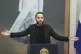 El Salvador's President Nayib Bukele gives a press conference in San Salvador, El Salvador, January 14, 2025