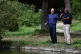 Foreign Secretary David Lammy fishes with US vice president JD Vance at Chevening House in Kent, during his visit to Britain, August 8, 2025