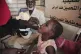 A Sudanese girl receives an oral cholera vaccine during a 10-day vaccination campaign conducted by health ministry workers in Khartoum, Sudan, August 13, 2025