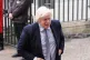 Former prime minister Boris Johnson arrives to attend a Service of Thanksgiving at Westminster Abbey in London on the 80th anniversary of VE Day, May 8, 2025