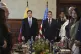 U.S. Secretary of State Marco Rubio and Ecuador's President Daniel Noboa (right) preside over an extended meeting at the presidential palace in Quito, Ecuador, September 4, 2025