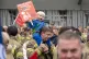 Firefighters from the Fire Brigades Union (FBU) take part in the Cuts Leave Scars rally outside the Scottish Parliament in Edinburgh, calling for an end to cuts imposed on the Scottish Fire and Rescue Service over the last 10 years, October 26, 2023