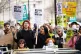 Protesters on Whitehall in London, as Chancellor of the Exchequer Rachel Reeves delivers her spring statement to MPs in the House of Commons, March 26, 2025
