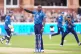 England's Jofra Archer (centre) gestures during the second Metro Bank ODI Series match at Lord's, London, September 4, 2025