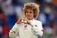 England's Ellie Kildunne applauds supporters after the final whistle during the Women's Rugby World Cup 2025 pool A match at American Express Stadium, Brighton, September 6, 2025