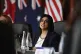 Home Secretary Shabana Mahmood at the Five Country Ministerial meeting at the Honourable Artillery Company, Armoury House, in the City of London, September 8, 2025