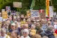 A Stop Trump Scotland protest outside the US Consulate in Edinburgh, during President Donald Trump's five-day private trip to the country, September 16, 2025