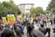 SOLID RESPONSE: A Stand Up to Racism protest in Epping, Essex, on August 28 2025, under the banner of ‘Defend Refugees - Stop the Far Right - No to Fascist Tommy Robinson’