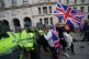 People taking part in a Tommy Robinson-led Unite the Kingdom march and rally in central London, September 13, 2025