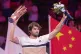 Valentin Vacherot of Monaco celebrates with the trophy after winning the final of the Shanghai Masters tennis tournament defeating Arthur Rinderknech of France at Qizhong Forest Sports City Tennis Center, in Shanghai, China, October 12, 2025