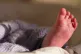 a baby's foot
