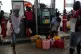 People line up for fuel in Montego Bay, Jamaica, in the aftermath of Hurricane Melissa, October 31, 2025