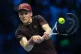 Italy's Jannik Sinner returns the ball to United States' Ben Shelton during their tennis match of the ATP World Tour Finals, in Turin, Italy, November 14, 2025
