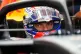Red Bull driver Max Verstappen of the Netherlands watches from his car during the first qualifying session at the Lusail International Circuit ahead of the Qatar Formula One Grand Prix, in Lusail, Qatar, Friday, Nov. 28, 2025