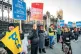 LAST RESORT: PCS picket at the House of Commons (Fran Heathcote on the right wearing a green beany) / Pic: Author supplied