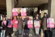 UCU pickets gathered in Monday’s bright sunshine outside the University of Edinburgh, November 17, 2025