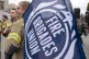 Firefighters from the Fire Brigades Union (FBU) take part in the Cuts Leave Scars rally outside the Scottish Parliament in Edinburgh, October 26, 2023