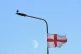 St George's Cross flags fly from lampposts in York, in Yorkshire. Picture date: Sunday August 31, 2025