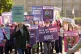 Pro-assisted dying campaigners outside the Houses of Parliament, London, ahead of Assisted Dying Bill being debated in the House of Lords for the first time. Picture date: Friday September 12, 2025