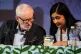 Jeremy Corbyn and Zarah Sultana take part in a discussion on Your Party, their new political party, at The World Transformed conference, at Niamos Radical Arts Centre in Hulme, Manchester, October 10, 2025