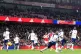 Arsenal's Eberechi Eze scores their side's third goal of the game during the Premier League match at the Emirates Stadium, London, November 23, 2025