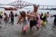 People take part in the Loony Dook New Year's Day dip in the Firth of Forth at South Queensferry, as part of Edinburgh's Hogmanay celebrations, January 1, 2025