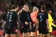 England's Alessia Russo (centre) celebrates scoring their side's second goal of the game from the penalty spot with team-mates during the women's international friendly at St. Mary's Stadium, Southampton, December 2, 2025