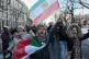 Protesters participate in a demonstration in front of the Brandenburg Gate in Berlin, Germany, in support of the nationwide mass protests in Iran against the government, January 11, 2026