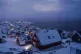 Houses covered by snow are seen on the coast of a sea inlet of Nuuk, Greenland, on January 12, 2026