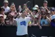 Carlos Alcaraz of Spain practices ahead of the Australian Open tennis championship in Melbourne, Australia, January 15, 2026
