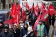 Job & Talent agency bin workers during protest, organised by Unite the Union, as they march to Council House in Victoria Square, Birmingham, December 1, 2025
