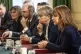 Foreign Secretary Yvette Cooper (2nd right) and Chancellor of the Exchequer Rachel Reeves (right) listen to Prime Minister Keir Starmer speaking during a Cabinet meeting in Downing Street, London, January 6, 2026