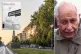 (L to R) The Karl-Marx-Allee in the morning, September 2021; Victor Grossman while visiting Buchenwald in 2013 Pics (L to R): Matthias Sussen/CC; Ina Leukefeld/CC