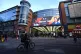 A general view of the Market Street with a banner for the upcoming Women's Super League match between Manchester City and Chelsea, ahead of the UEFA Champions League, league phase match at the Etihad Stadium, Manchester, January 28, 2026