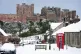Bamburgh Castle surrounded by snow in Bamburgh, Northumberland, January 6, 2026