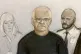 Steve Wright (centre), 66, appearing at the Old Bailey, central London, where he pleaded guilty to killing Victoria Hall who went missing on her way home from a nightclub in Felixstowe in September 1999, February 2, 2026