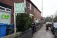 Green Party posters in Gorton, Greater Manchester, ahead of the Gorton and Denton by-election, February 18, 2026