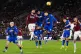 West Ham United's Taty Castellanos attempts a header on goal during the Premier League match at the London Stadium, February 21, 2026