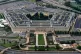 The Pentagon, the headquarters for the U.S. Department of Defense, is seen from the air, September 20, 2025, in Arlington, Va.