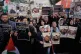 Palestinians demonstrate against the decision by Israel's parliament to approve the death penalty for Palestinians convicted of murdering Israelis in Nablus, West Bank, March 31, 2026